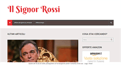 Desktop Screenshot of ilsignorrossi.it